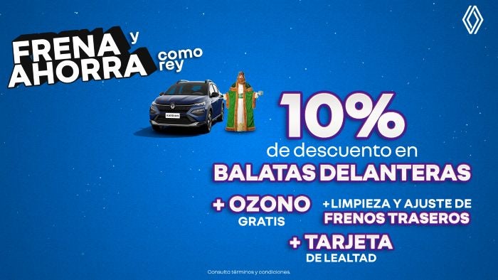 Promoción Frena y Ahorra: Mantenimiento de Frenos Como Rey