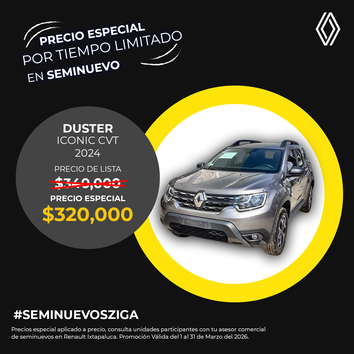 Renault Duster Iconic 2024