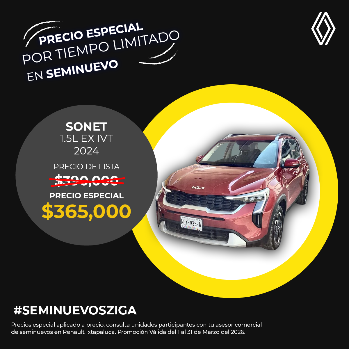 Kia Sonet EX IVT 2024