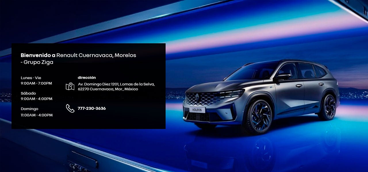 Bienvenido a Renault Cuernavaca